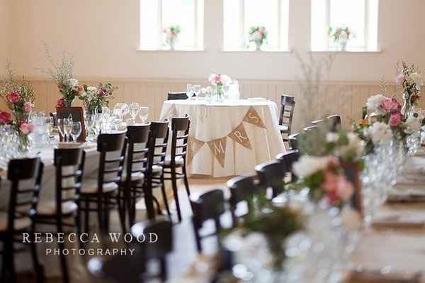 where will YOUR table be at reception? Middle/edge?