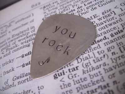 "you rock"