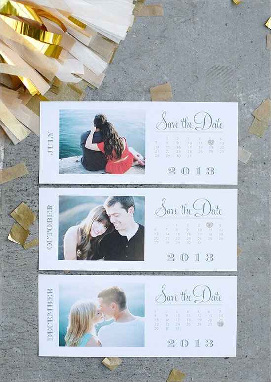 really cute (FREE) STD template for 2013 brides. Fun!