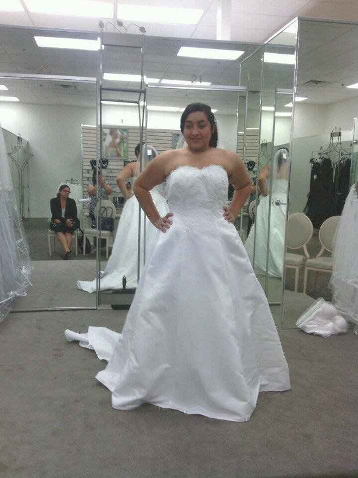 my wedding dress:)