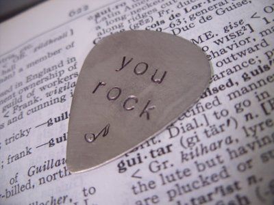 "you rock"