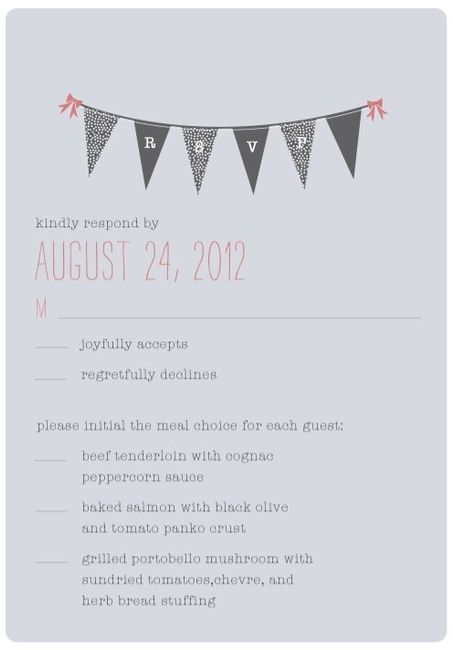Our invitations are in!! *pics