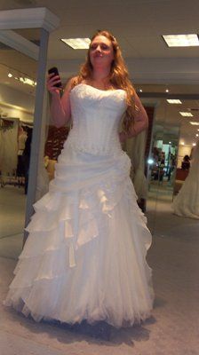 I said yes to the dress!! :D