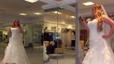 I said yes to the dress!! :D