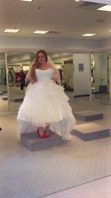 I said yes to the dress!! :D