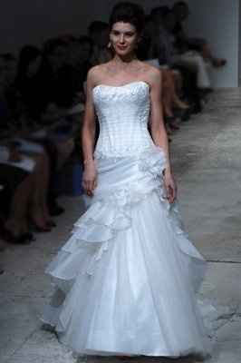 No one wants to see plus size women in wedding dresses.