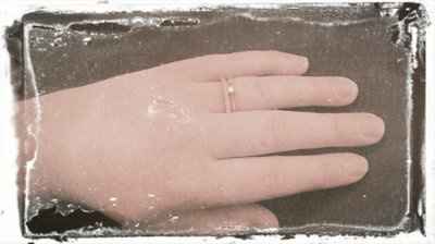 My ring showed up! Pic