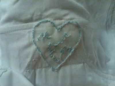 Custom embroidery inside dress - anyone else doing this?
