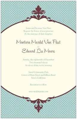 Finally selected my fave invite
