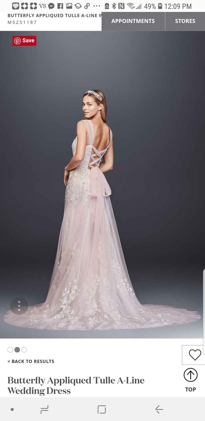 Show me your David's Bridal Dresses - 2
