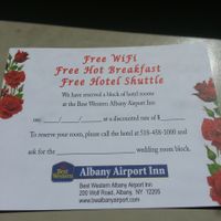 Hotel inserts ?  Need help with wording.