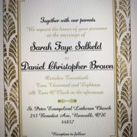 Invitation proof reading? - 1