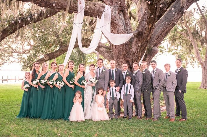 Our wedding party