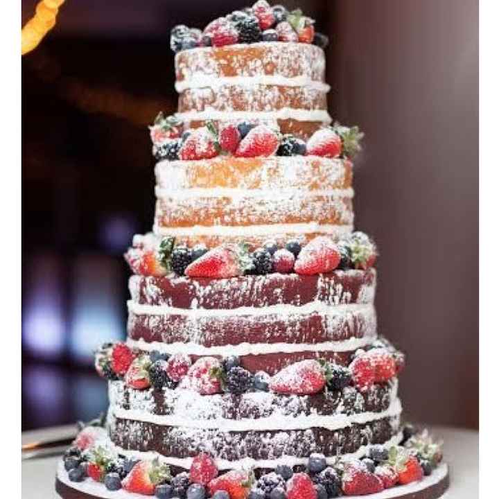 Show me your non-fondant wedding cake!