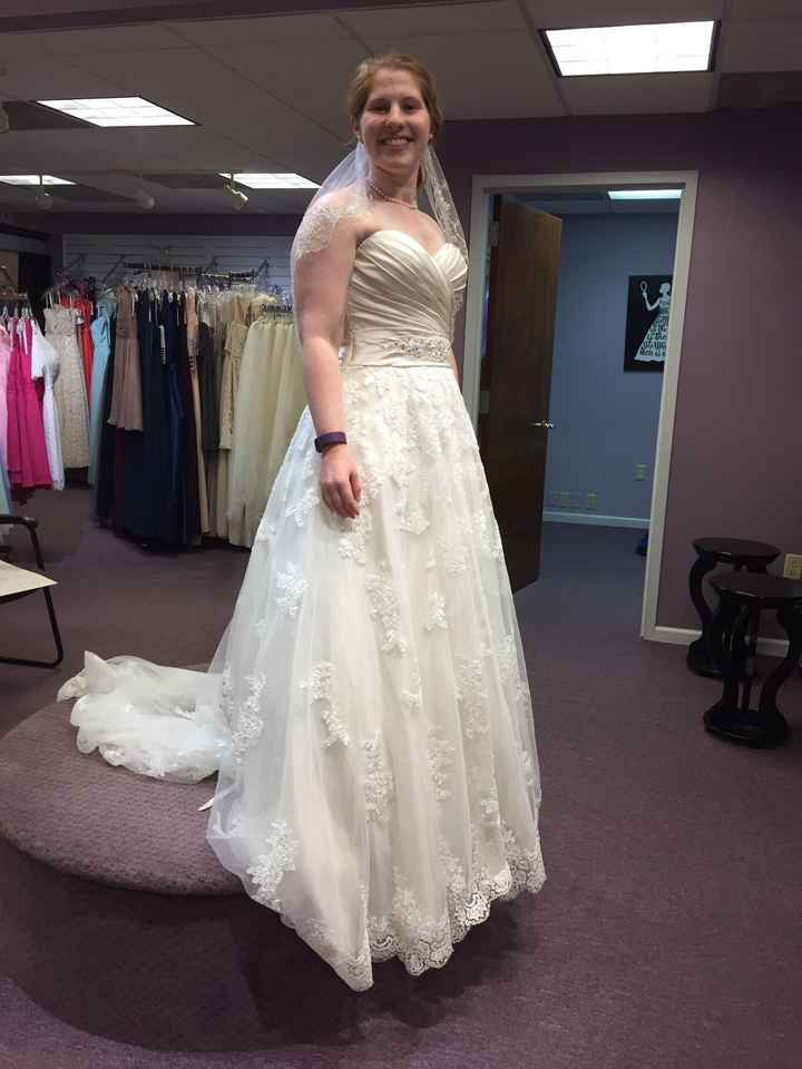 Let's see your lace wedding dresses!