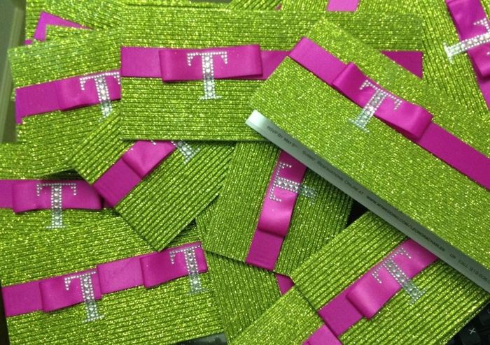 Glitter Invites