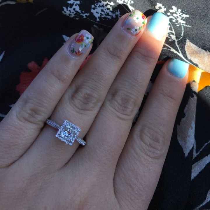 Let's see those rings! And for the Mrs lets see the bands with it ! I LOVE seeing everyone's bling:)