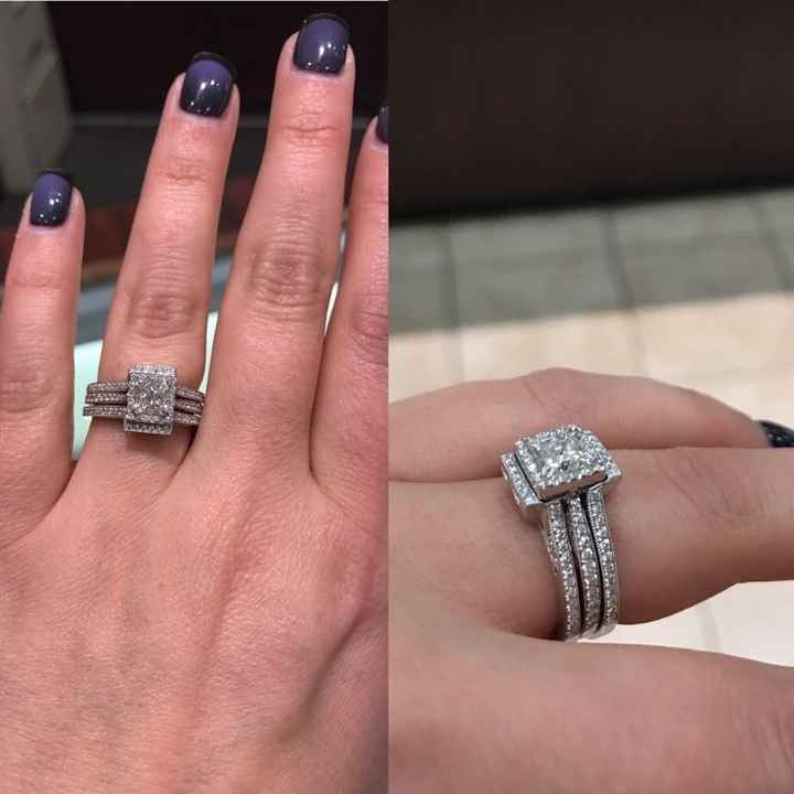 Lets see those beautiful engagement rings