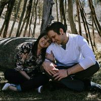 Camera shy couple seeking help with fun engagement shoot