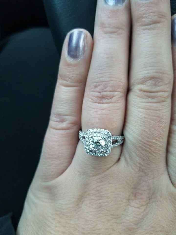 Rings.......to diamond or not to diamond