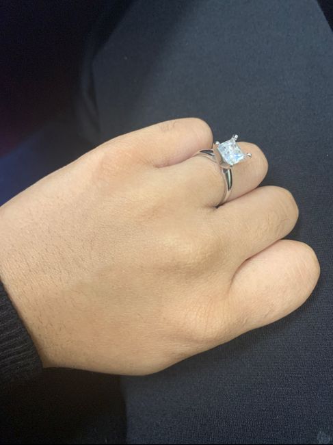 Moissanite or Diamond Ring Engagement Ring? 2