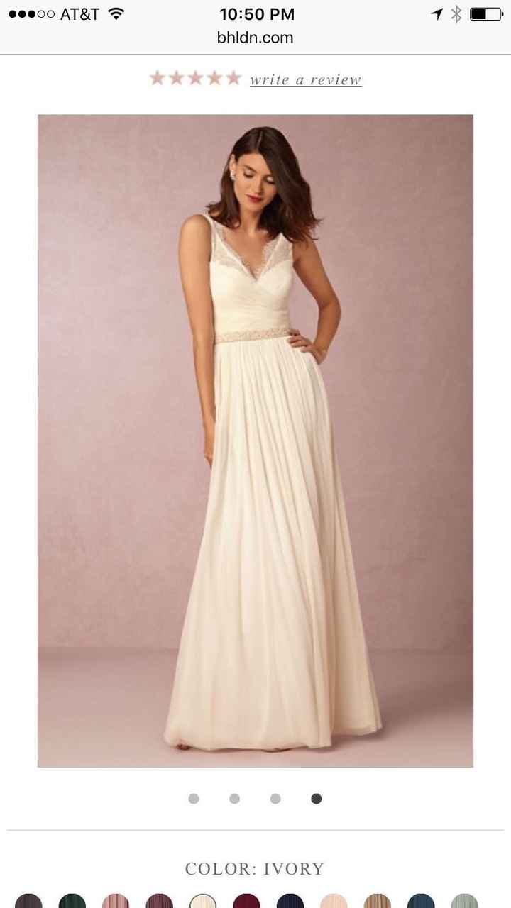 I fell in love with a scam wedding dress.