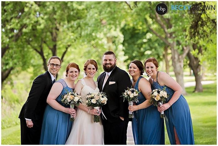 White or Colorful: Bridesmaids Dresses? 3