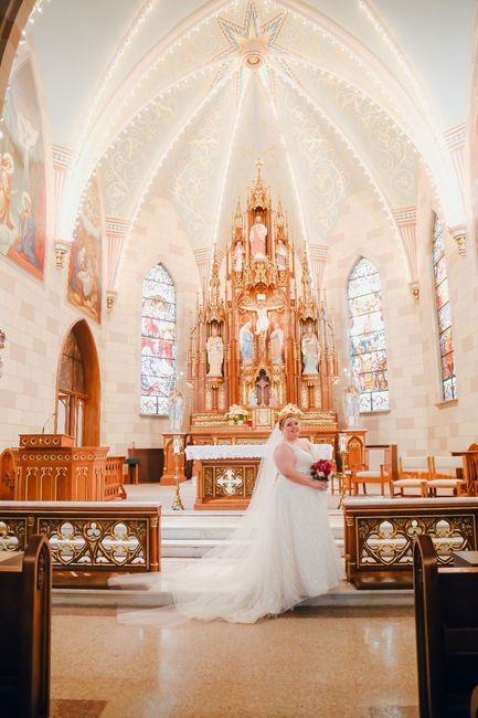 wedding dress shot