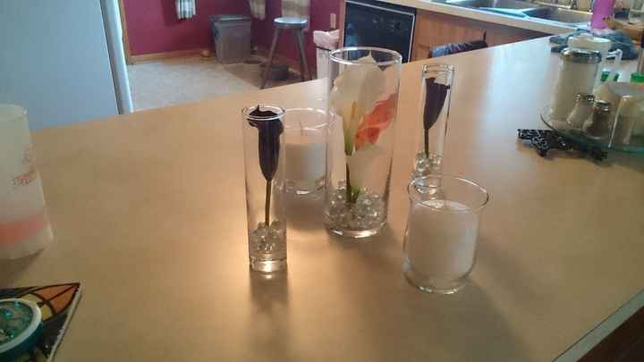 honest opinion on my diy center pieces