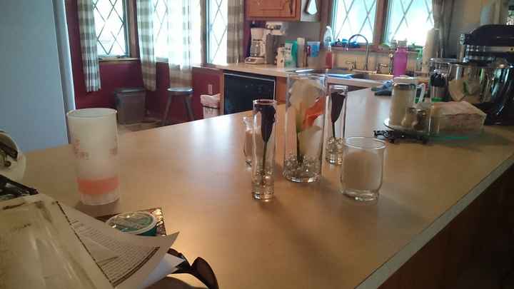 honest opinion on my diy center pieces