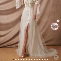 Wedding dress with converses - 2