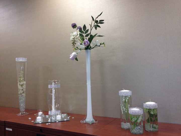 What are you doing for centerpieces???