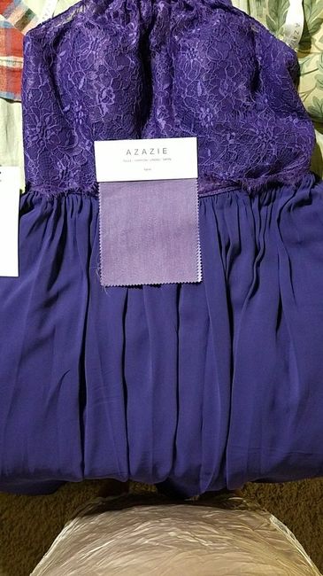 Azazie? Lavender or Lilac? 5