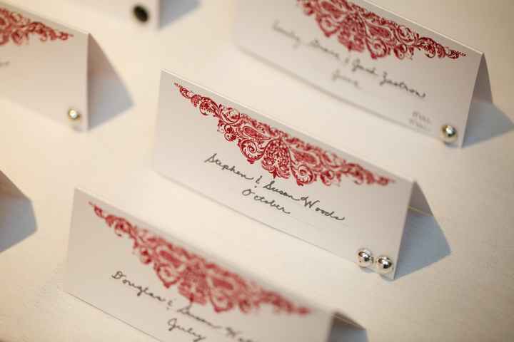 Show me your escort cards/favors