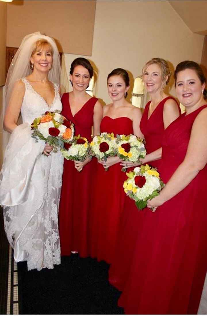 Burgundy Bridesmaids