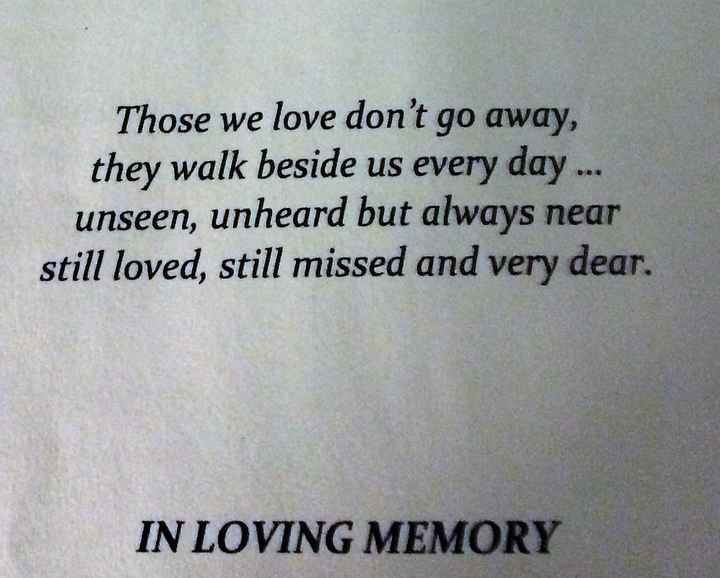 Ideas to honor passed loved ones