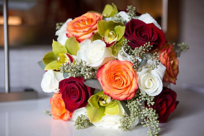 Question on bridal bouquet