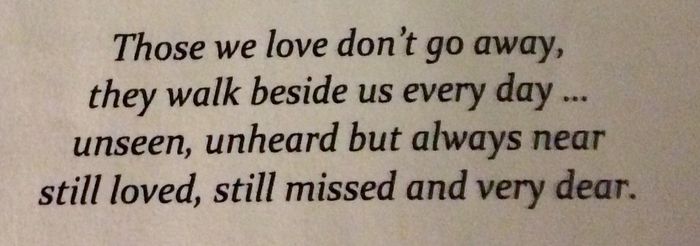 Remembering our lost