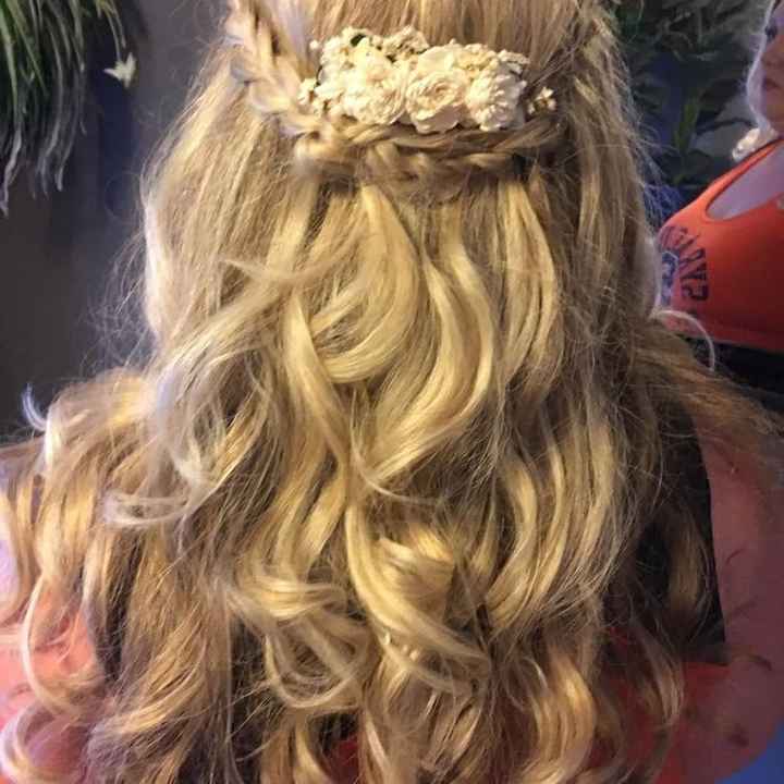 long wedding hair?