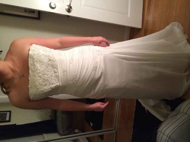Mini-crisis - Hate my dress? Or Just Needs Tailoring? Opinions!