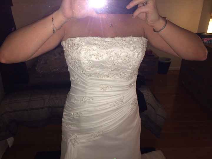 Mini-crisis - Hate my dress? Or Just Needs Tailoring? Opinions!