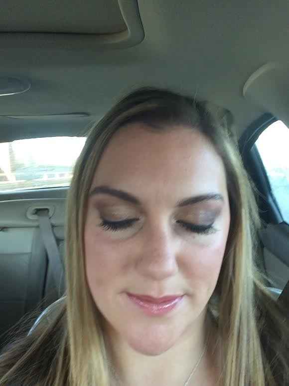 Makeup Trial (w/ pics) - Lashes question