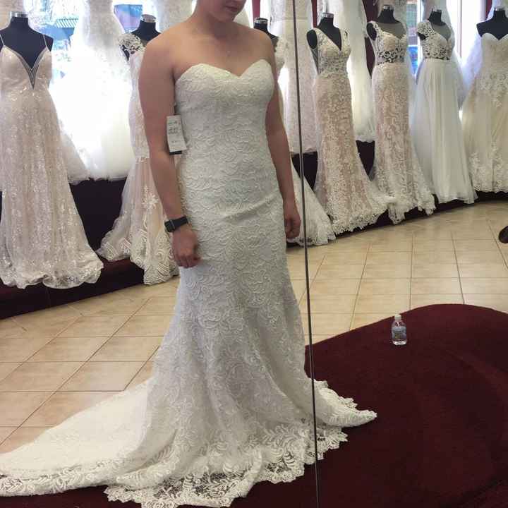 Let's see your lace wedding dresses!