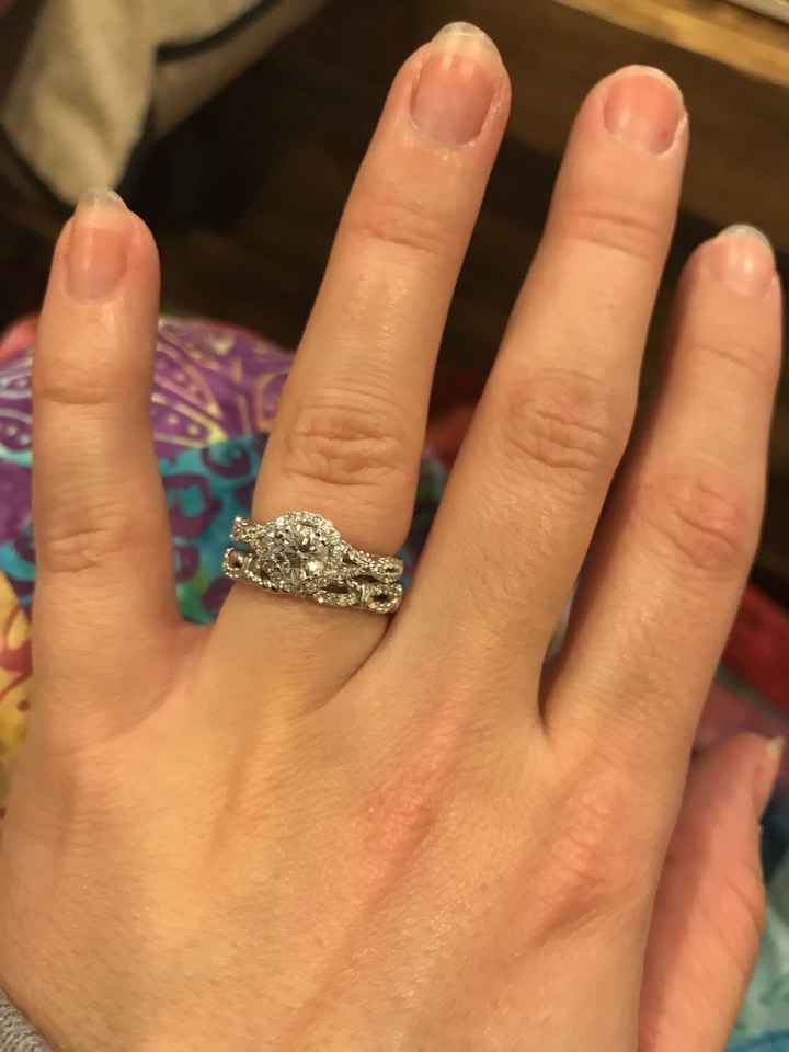 wedding band for more uniquely shaped ring