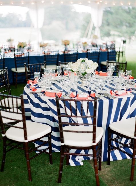 Navy & White Striped Linens - Boston Area or Order Online, or Buy Fabric?