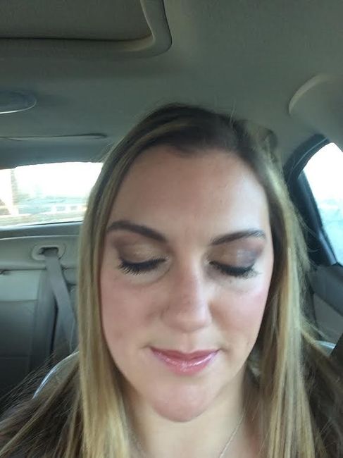 Makeup Trial (w/ pics) - Lashes question