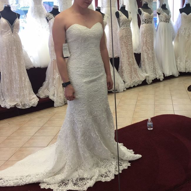 Let's see your lace wedding dresses!