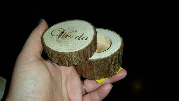 What are your ring bearers carrying?