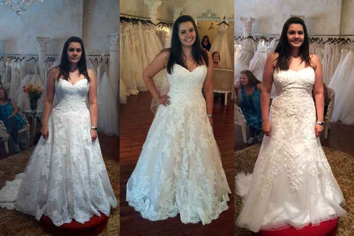 I can't decide on a wedding dress!