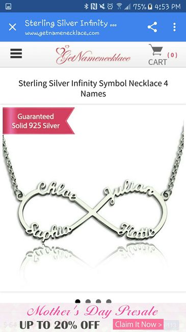 Bridesmaids gifts